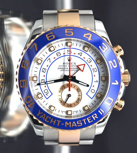 yacht master 2 tone.